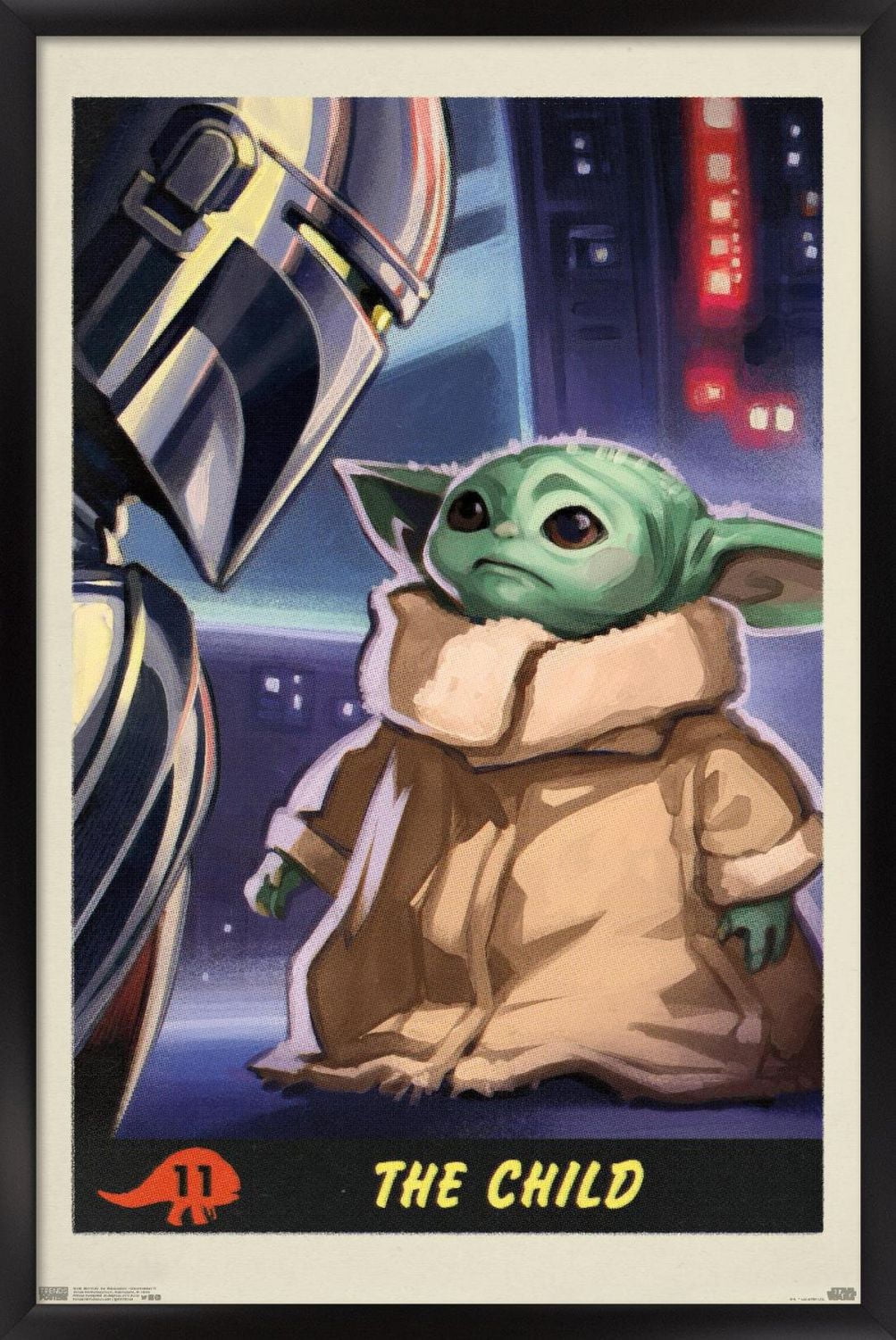 Star Wars: The Mandalorian - Child Number 11 Wall Poster, 22.375" x 34"