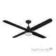 thumbnail image 1 of Narvik, Ventilador de Techo Industrial, Negro, 56 pulgadas, con Luz, Control de Pared, Nuevo, 1 of 10