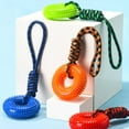 thumbnail image 3 of Dog Toys Squeaky Spiky Ring Chewers Puppy Teething Interactive Training Rope For Small Medium Large Dogs Outdoor Indoor Play Boredom, 3 of 5