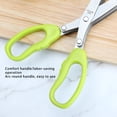 thumbnail image 3 of Wosthever Tijeras de cocina multifuncionales para quitar herramientas de corte de verduras, suministros para el hogar, especias de seguridad para cocinar Cocina y Comedor cinco capas Wosthever HA080305-02, 3 of 6