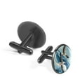 thumbnail image 2 of Seagull Elegant Formal Attire Stainless Steel Cuff Links for Dress Shirts, Weddings, and Business Meetings, 2 of 6