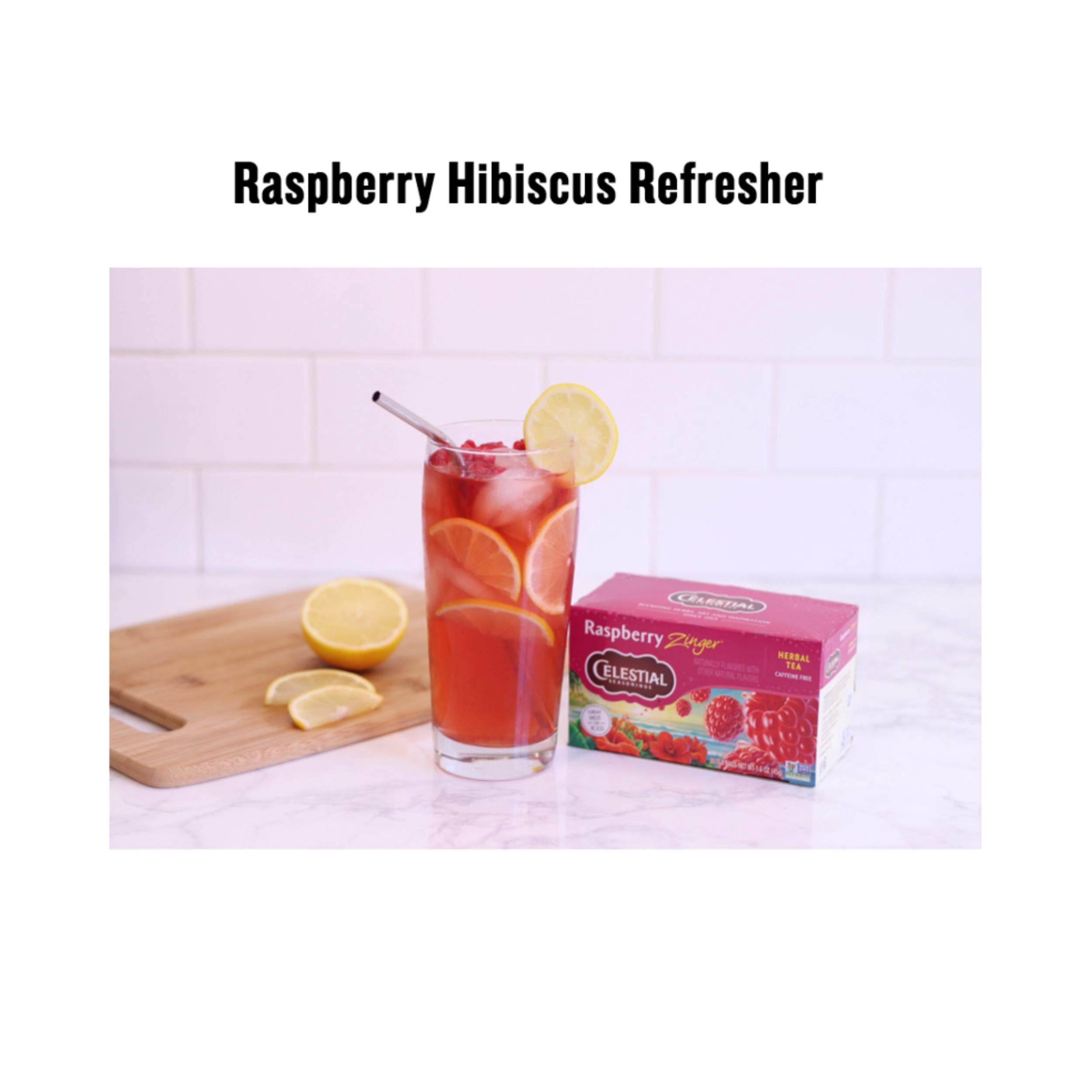 Celestial Seasonings, Herbal Tea, Raspberry Zinger - Walmart.com