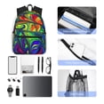 thumbnail image 6 of Lsque Pride Rainbow Classic Casual Backpack - Large Capacity Water-Resistant Backpack for School, Work, Travel, and Outdoor Activities, 6 of 8