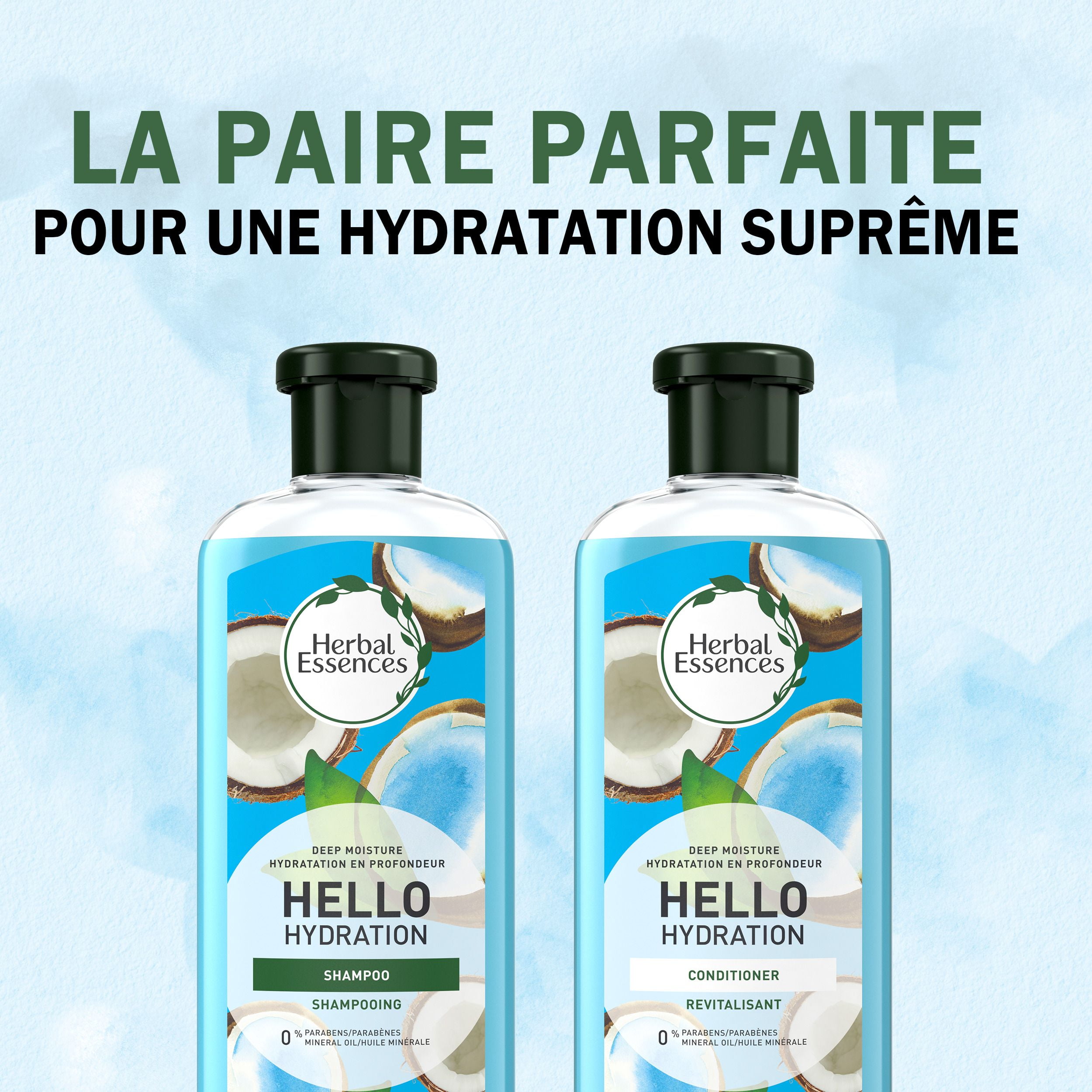 Herbal Essences Hello Hydration Conditioner Deep Moisture for Hair, 346 mL