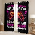 thumbnail image 2 of Erosebridal Red Gamepads Curtains for Living Room,Pink Red Curtains and Drapes (52Wx84L),Video Game Curtains Pack of 2 (52Wx84L),Gamer Room Decoration, 2 of 6