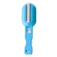 thumbnail image 3 of Moyic Pelador de escamas de pescado, raspador multifuncional de acero inoxidable, removedor de piel de operación práctica, suministros para Cocina y Comedor azul, 3 of 6