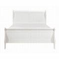 thumbnail image 5 of Full Size Wood Platform Bed Frame with White Finish for Bedroom - No Box Spring Needed, 5 of 5