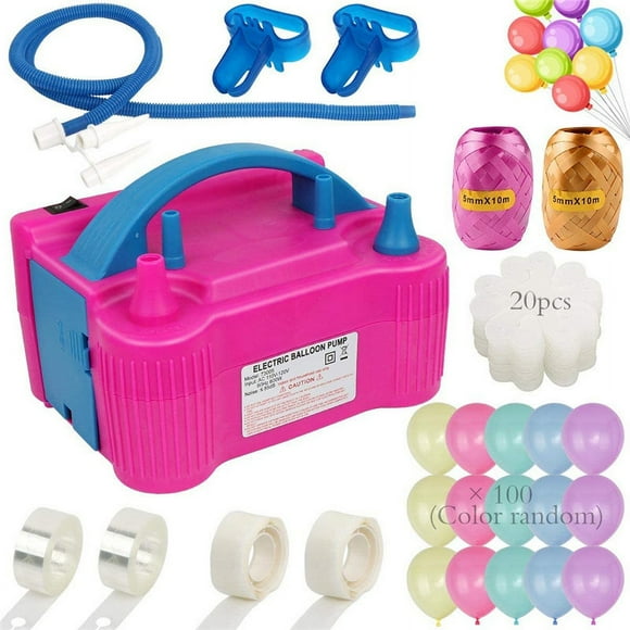 Graflsoa Portable Electric Balloon Pump with Dual Inflation Modes - 1.5m Extended Cord, ETL Certified, Ideal for Parties & Events