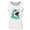 White, variant on Mens Tank Top Summer Casual Sleeveless Cartoon Shark Print Tees Loose Comfortable Running Summer Beach Lightweight Vest Black L