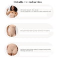 thumbnail image 4 of Women's Strapless Shapewear Tummy Tuck Bodysuit, Removable Camisole Corset - Colour, 4 of 7