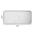 thumbnail image 3 of Wovilon Car Sunshade Sun Protection Heat Insulation And Sunshade Summer Car Front Bumper For Easy Storage And Carrying With The Car, 3 of 8