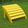 International Concepts Canary Yellow Adirondack Ottoman
