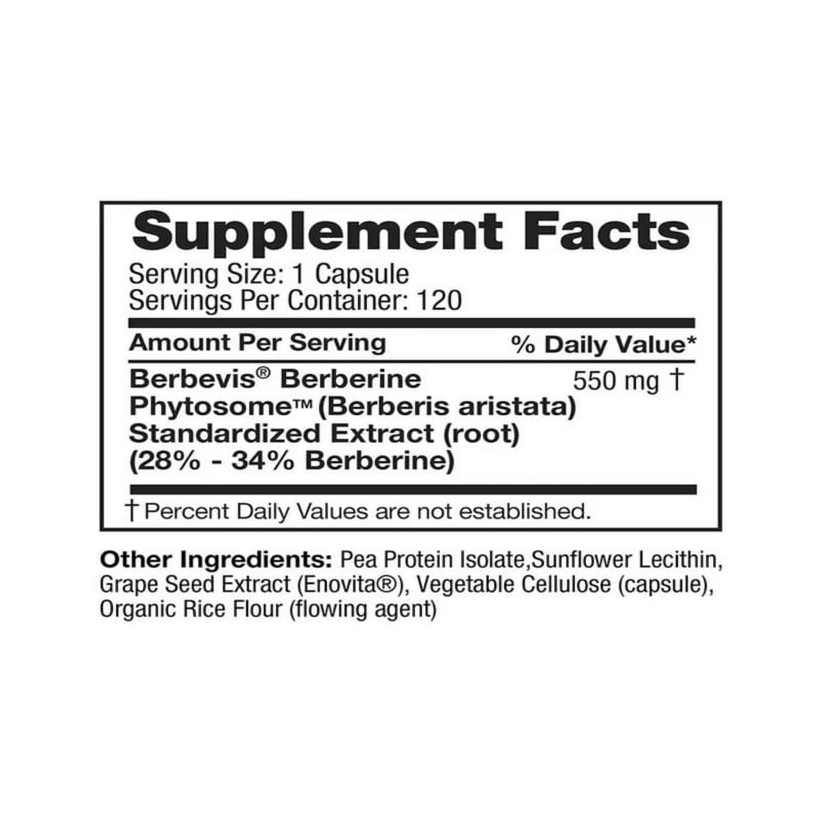Feel Good Superfoods Berberine Phytosome, 120 Vegan Capsules - 2 Pack