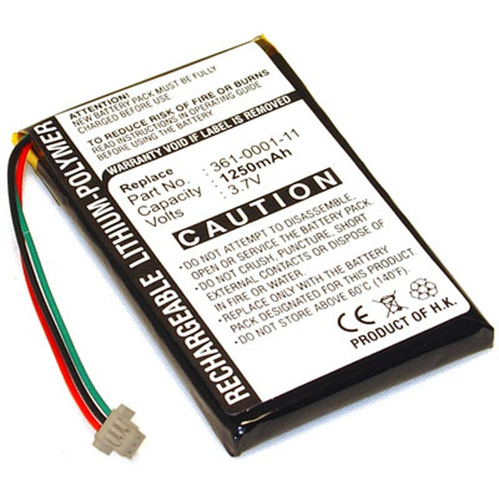 Battery for Garmin Nuvi GPS 255w 205 265wt 200 255 205w 250 260w