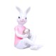 thumbnail image 1 of Estatua de conejo de Pascua, decoración de Pascua, decoración de mesa, figura creativa de conejo Rosa, 1 of 7