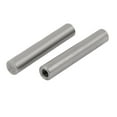thumbnail image 2 of Uxcell 304 Stainless Steel M6 Female Thread 10mm x 60mm Cylindrical Dowel Pin 6pcs, 2 of 2