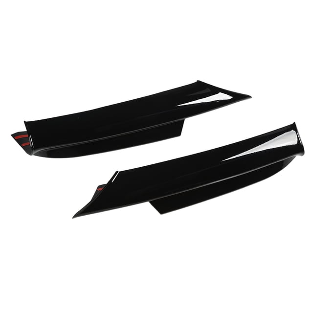 Front Bumper Lip Splitter, High Temperature Resistant Front Bumper Spoiler Lightweight For Vehicle