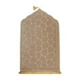 thumbnail image 3 of Prayer Rug Prayer Mat Irregular Area Rugs Worship Mat Thin Prayer Mat for Office milky yellow, 3 of 9