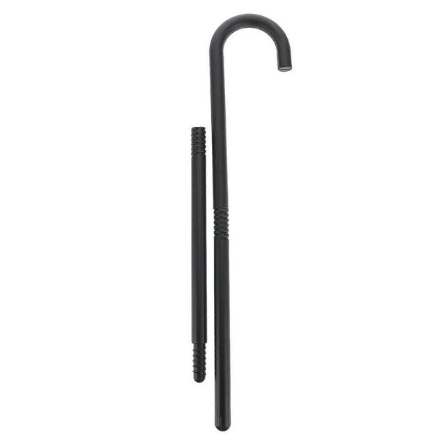 Party Magician Crutch All Black Crutch Stage Peformance Crutch Plastic Crutch Stick