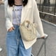 thumbnail image 4 of Hobo Women's Straw Beach Tote Bag Woven Summer Bags Bohemian Vacation Casual Handbag, 4 of 5