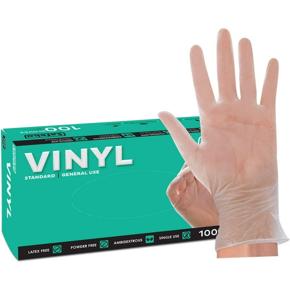 Gloves, Vinyl, Extra-Large (Box of 100)