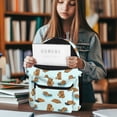 thumbnail image 6 of Psesaysky Cute Capybara Trippy Mushroom Backpack Kids School Bag, Cartoon Butterfly Snail BookBags 4 Pcs Lunch Box Water Bottle Carrier Bag, Starry Girls Boys Large Capacity Rucksack, 6 of 7