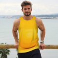 thumbnail image 5 of Rocae Yellow Lemon for Men's Workout Tank Top Men's Running Tank Top Dry Fit Athletic Workout Tank TopsXX-Large, 5 of 9