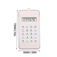thumbnail image 3 of Calculadora de laberintos, mini calculadora de mano con llavero para estudiantes y oficina | Dispositivo informático portátil de bolsillo con divertido juego de rompecabezas, 3 of 7
