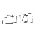 thumbnail image 2 of 4pc Carburetor Rebuild Kit For Honda Shadow Spirit Ace 750 VT750C VT750CD VT750Dc, 2 of 2
