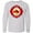 AC-Heather Grey, variant on Inktastic Maltese Cross Firefighter Long Sleeve Youth T-Shirt