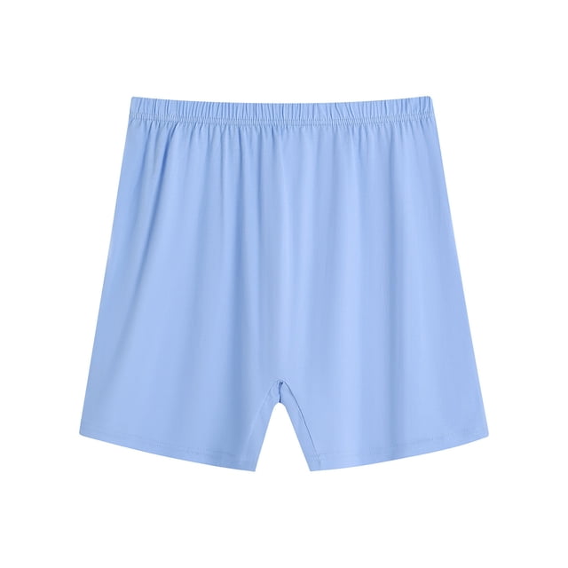 MeetoTime Shorty en Coton Grande Taille pour Femmes, Short de Pyjama Confortable, Taille Haute, Culottes Respirantes
