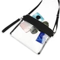 thumbnail image 3 of Clear Crossbody Bag, Clear Bag for Stadium Use, Clear Concert Purse , Clear Plastic Crossbody Tote Bag for Women and Men, 3 of 8