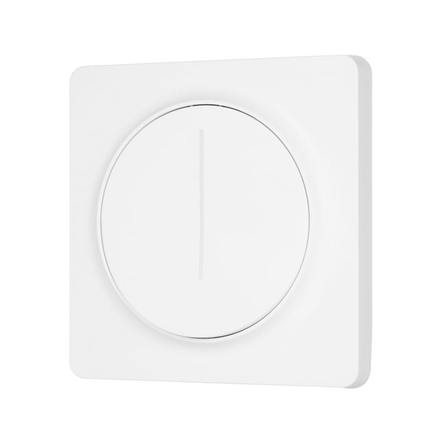 TFixol Interrupteur de Lumière Zigbee Intelligent Compatible avec Alexa Google Home avec Télécommande Fil Neutre Monopolaire Requis Tuya Standard Européen Contrôle Progressif Dimmer Switch avec Mod de Scène et de Minuterie