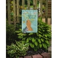 thumbnail image 2 of Carolines Treasures BB7619GF Welcome Friends Buff Cocker Spaniel Flag Garden - Size, 2 of 3