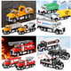 thumbnail image 3 of Modelo de coche de aleación americano, coche de policía, camión de ingeniería, camión de bomberos, modelo de coche de juguete, 3 of 4