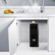 thumbnail image 2 of Calentador de agua eléctrico instantáneo sin tanque, 110 V 3000 W montado en la pared, presión 0,04-1,20 Pa, mini calentador de agua con pantalla LED para baño, cocina, inodoro, camping, 2 of 5