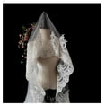thumbnail image 5 of Long Wedding Bridal Veils Appiques Edge 1 T Tulle Cathedral Veil with Comb White Velo De Novia Voile Mariee, 5 of 7