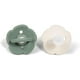 thumbnail image 2 of Chummies | paquete de 2 chupones para bebé 6 18 meses 100% de silicón muy suave (Salvia Verde & Beig, 2 of 4