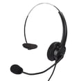 thumbnail image 3 of Monaural Headset, PU Leather Material Telephone Headset, For Home Telephone For Office Use, 3 of 8