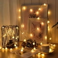 thumbnail image 4 of Guirnalda de luces LED de 12 m para exteriores, guirnalda de luces con forma de bola, luces de hadas, decoración para el hogar, fiestas, bodas, jardín y Navidad, 4 of 5