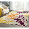thumbnail image 2 of SAFAVIEH Porcello Jocelin Floral Area Rug, Light Grey/Purple, 4'1" x 6', 2 of 7