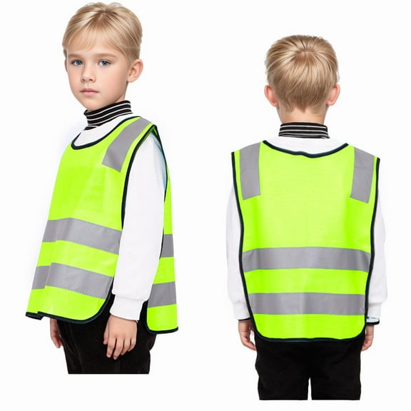 SNKSDGM Girls T Shirts for Girls 10-12 Cute Tops for Girls 10 Kids Reflective Vest Child Visibility Vest for Cycling Skiing 3-10 Years