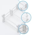thumbnail image 3 of NUOLUX 1Pcs Miniature Bedroom Furniture Rectangular White Wood Mini Dresser for Diy Bedroom Accessory, 3 of 8