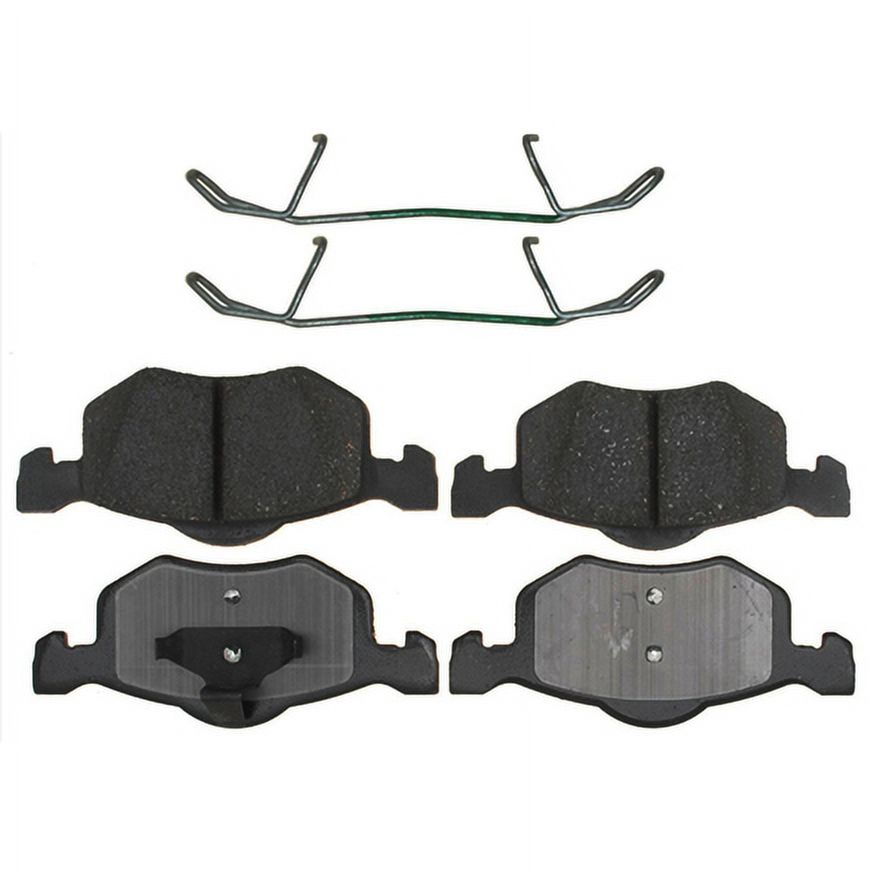 Acdelco 17D843CH Disc Brake Pad Set   Front, Bonded, Ceramic, Original Part