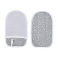 thumbnail image 1 of 2 piezas Mini tablero de planchado de Anti Steam Mitten Guantes portátiles portátiles para vaporizador de prendas de ropa para collar de puños cabeza redonda, 1 of 8
