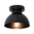 thumbnail image 1 of Lámpara de techo, acabado negro mate, 1 luz E27 60W, 1 of 6