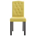thumbnail image 2 of vidaXL Chaises de Salle à Manger 4 Pcs Tissu Vert, 2 of 5