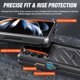thumbnail image 4 of Funda para Samsung Galaxy Z Fold 4, Z Fold 4 con bisagra protectora [con soporte para bolígrafo S] [soporte integrado] Funda protectora antiarañazos y golpes para Samsung Z Fold 4-negro mate, 4 of 5