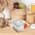 thumbnail image 4 of 5-Pack Clear Airtight Food Storage Jars with Lids, Vacuum-Proof Containers for Kitchen Organization by Goohae, 4 of 4