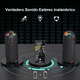 thumbnail image 4 of Bocina Bluetooth Altavoz Rgb Portátil Impermeable Recargable negro, 4 of 4